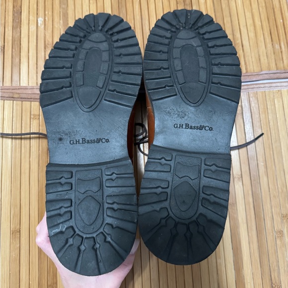 GH Bass&Co Leather Lace Up Oxfords - Picture 3 of 11